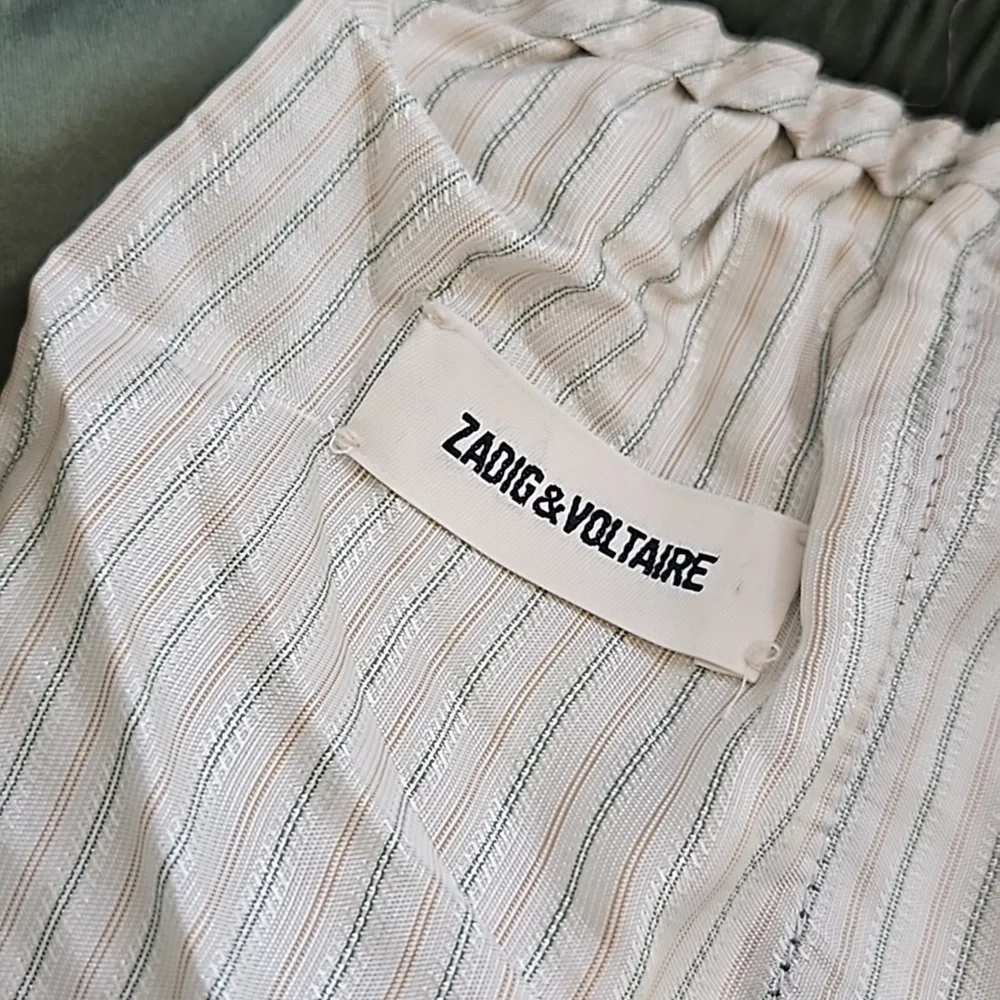 Zadig Voltaire Pomy Crepe Track Pants - Picture 7 of 10